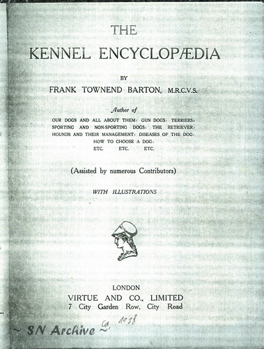 About 1928 - The Kennel Encyclopaedia