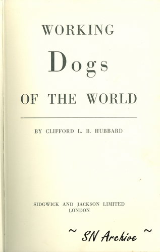 1947 Working Dogs Of The World